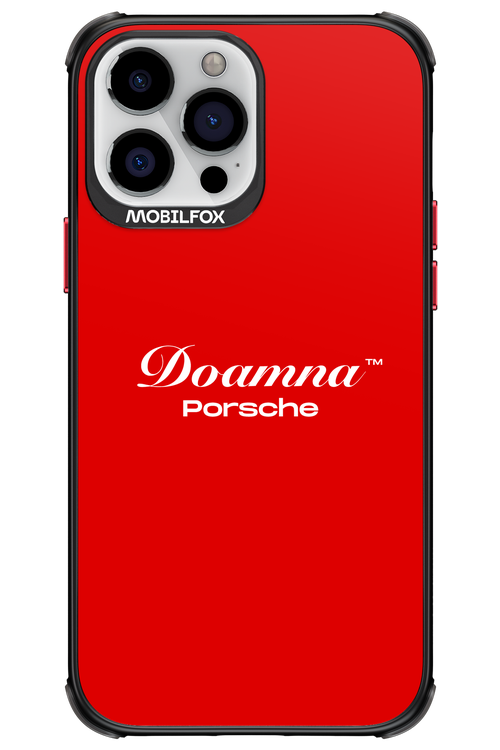 Doamna Porsche (red) - Apple iPhone 13 Pro Max