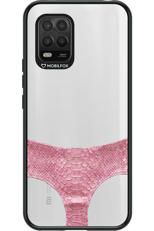 Snake Leather Panties Transparent 2.0 - Xiaomi Mi 10 Lite 5G