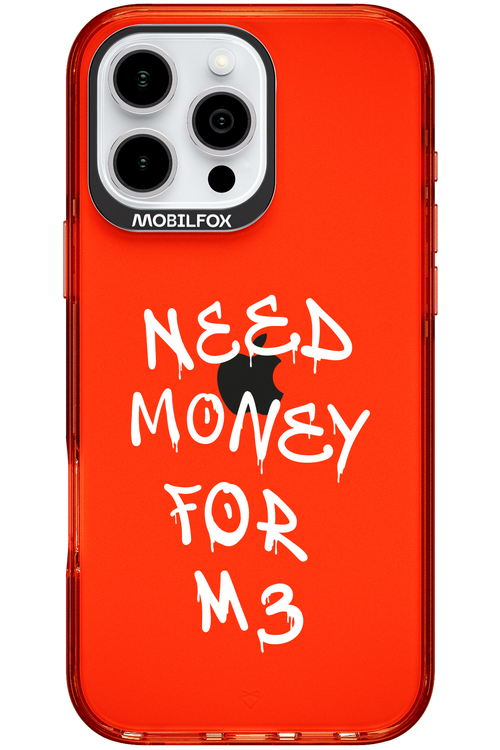 Need M3 Transparent White - Apple iPhone 16 Pro Max