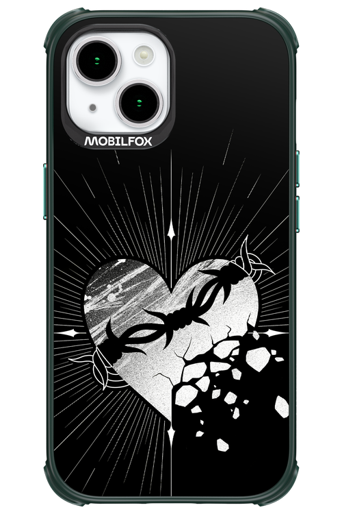 Fehér Szív 2.0 - Apple iPhone 15