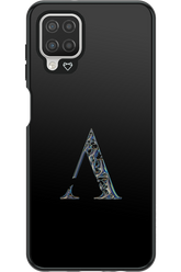 ⁠ ⁠Azteca A Chrome Logo - Samsung Galaxy A12