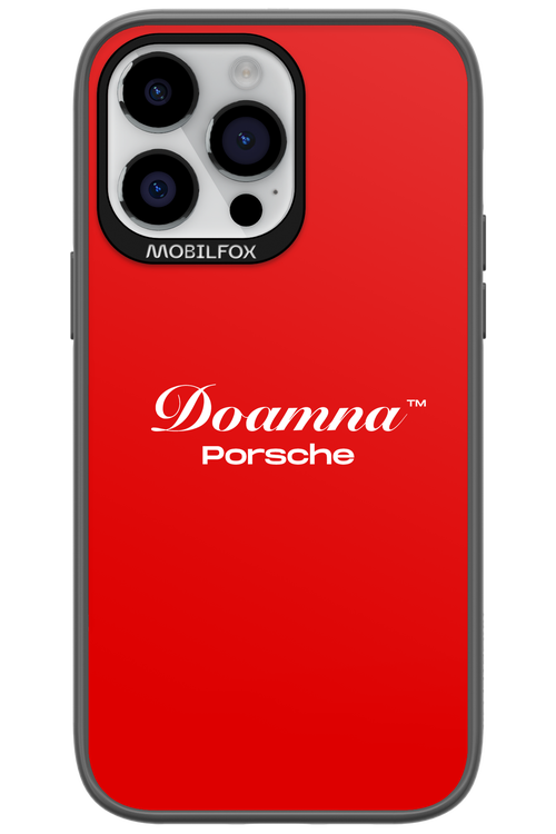 Doamna Porsche (red) - Apple iPhone 14 Pro Max