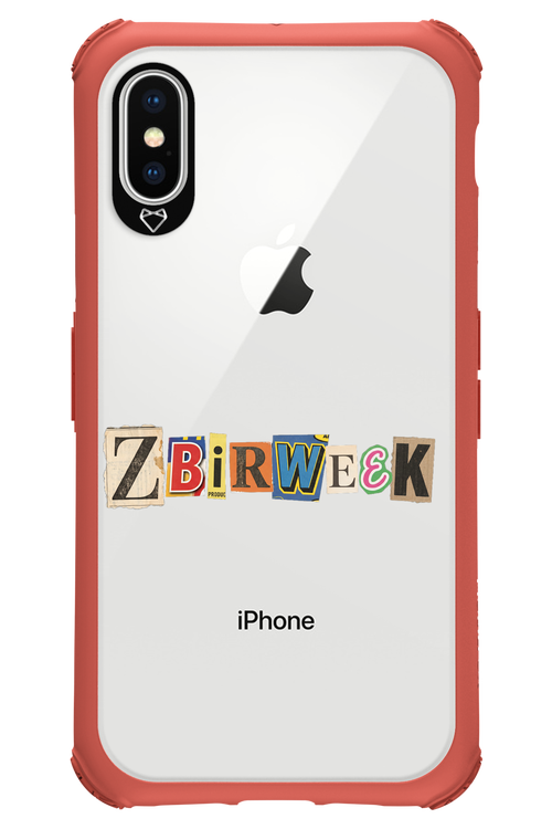 Zbirweek (transparent) 2.0 - Apple iPhone XS