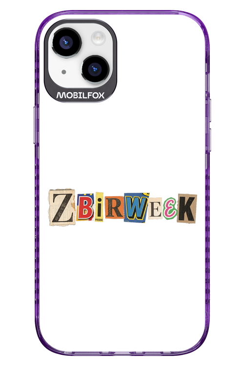 Zbirweek (white) 2.0 - Apple iPhone 14 Plus