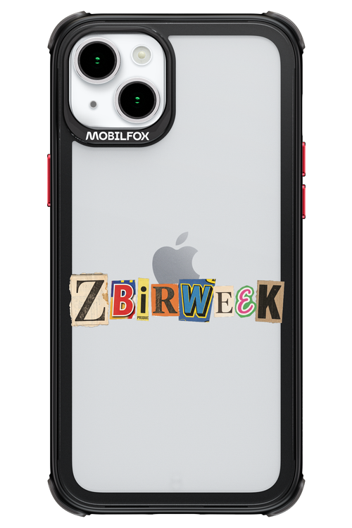 Zbirweek (transparent) 2.0 - Apple iPhone 15 Plus