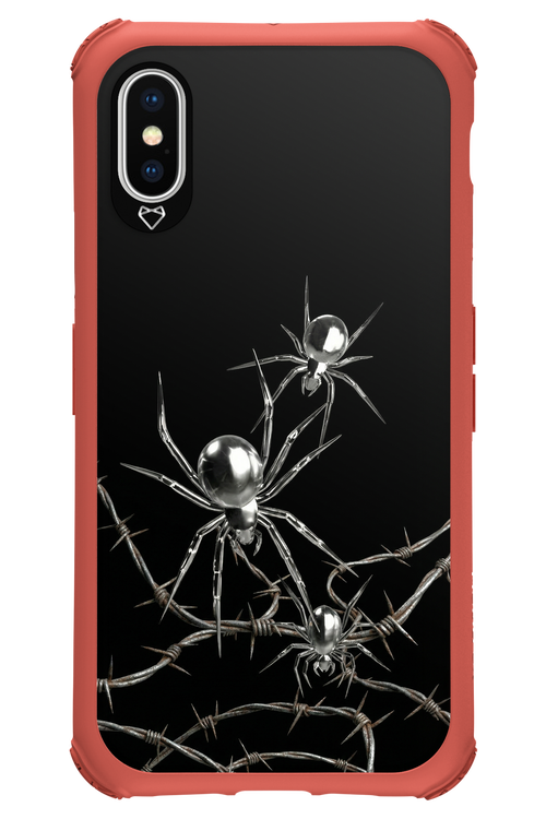 Silver Spiderz 2.0 - Apple iPhone X