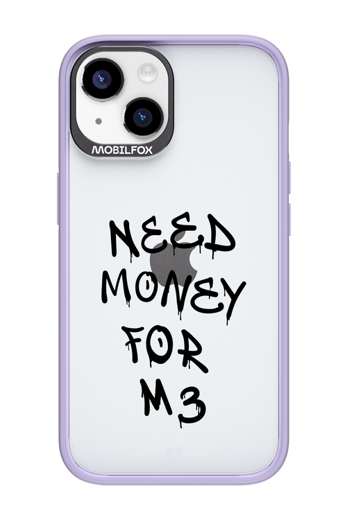 Need M3 Transparent Black - Apple iPhone 14