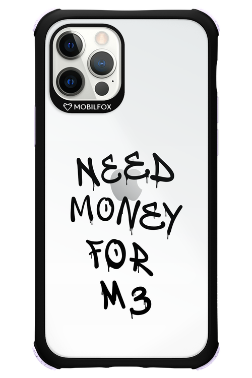 Need M3 Transparent Black - Apple iPhone 12 Pro