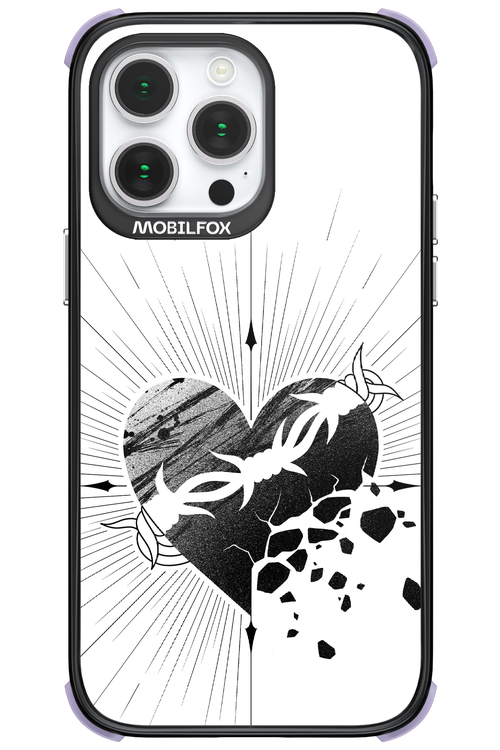 Fekete Szív 2.0 - Apple iPhone 14 Pro Max