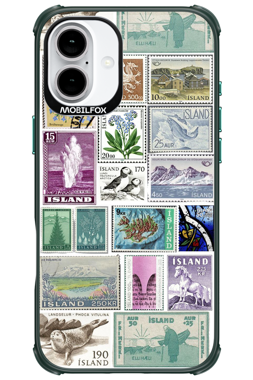 Stamp Tropical 2.0 - Apple iPhone 16 Plus