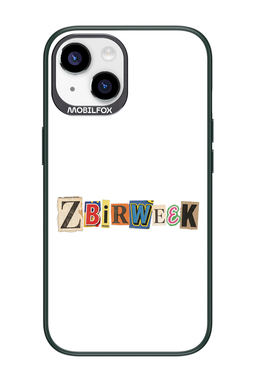 Zbirweek (white) 2.0 - Apple iPhone 14
