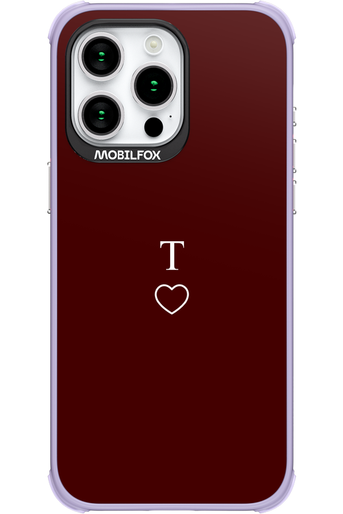 T Burgundia 2.0 - Apple iPhone 15 Pro Max