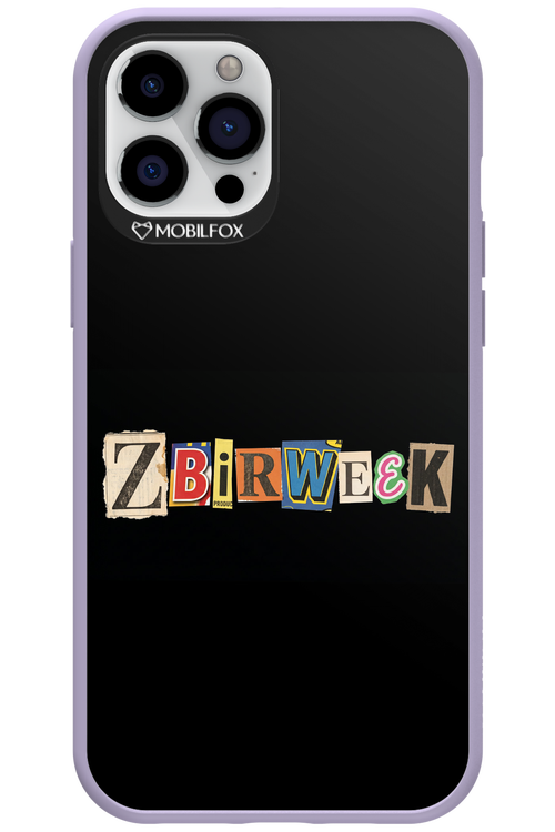 Zbirweek (black) 2.0 - Apple iPhone 12 Pro Max