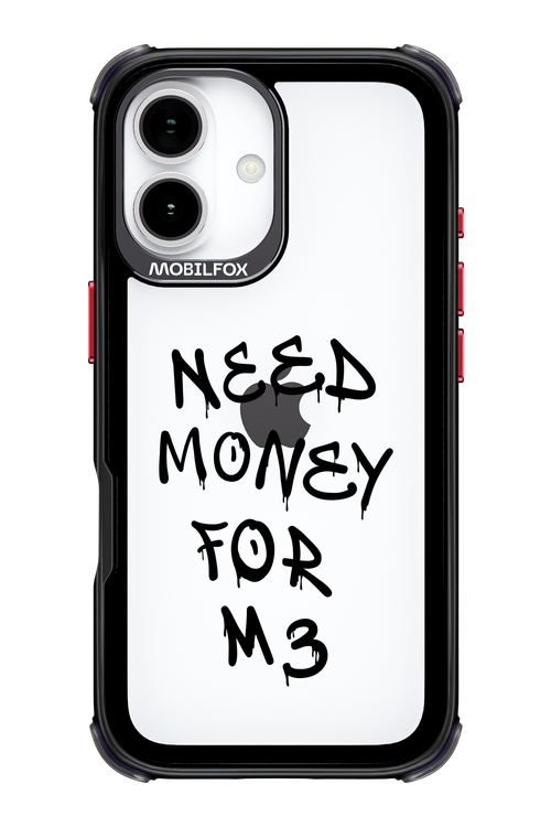 Need M3 Transparent Black - Apple iPhone 17