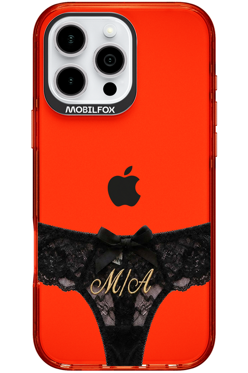 Black Panties Transparent 2.0 - Apple iPhone 16 Pro Max