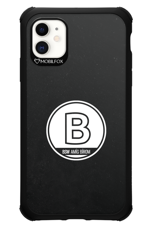 Amig bírom Black - Apple iPhone 11