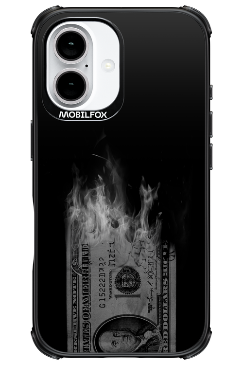 Money Burn B&W 2.0 - Apple iPhone 16