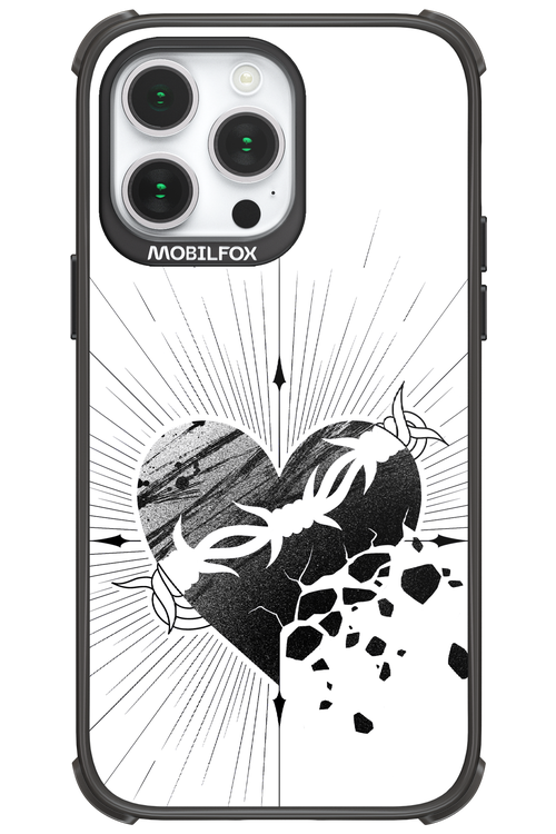 Fekete Szív - Apple iPhone 14 Pro Max