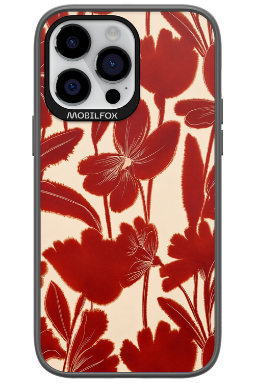 Burgundy Flowers 2.0 - Apple iPhone 14 Pro Max