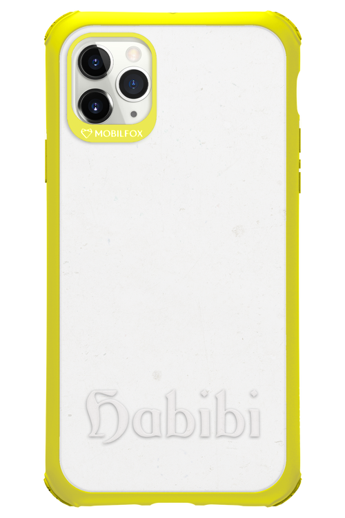 Habibi White on White - Apple iPhone 11 Pro Max