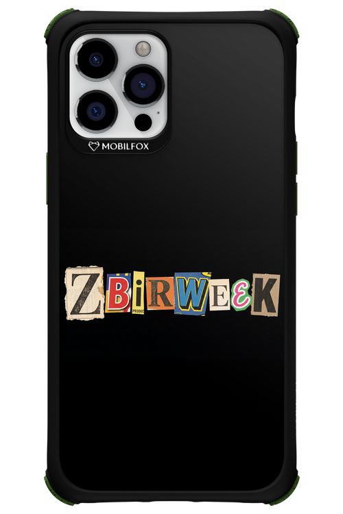 Zbirweek (black) 2.0 - Apple iPhone 12 Pro Max
