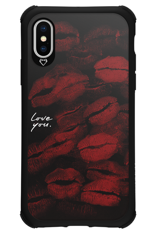 LOVE U BLACK 2.0 - Apple iPhone XS