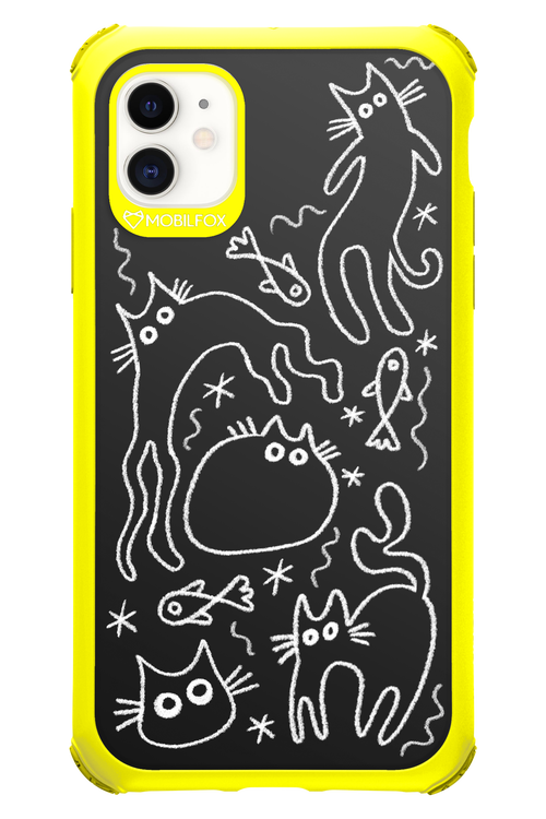 CHALK_CATS 2.0 - Apple iPhone 11