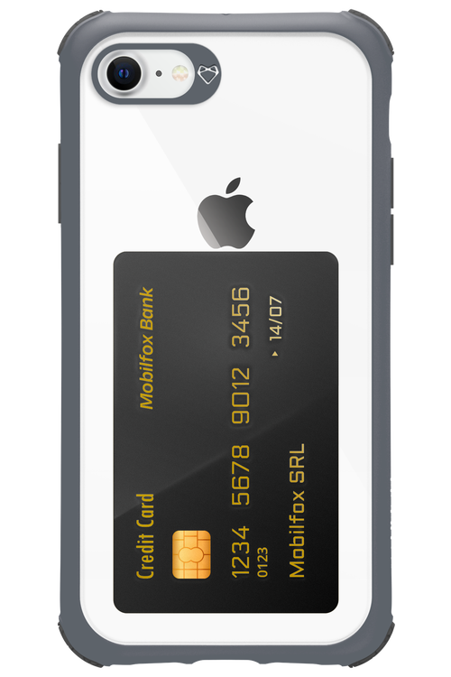 Black Card - Apple iPhone 8