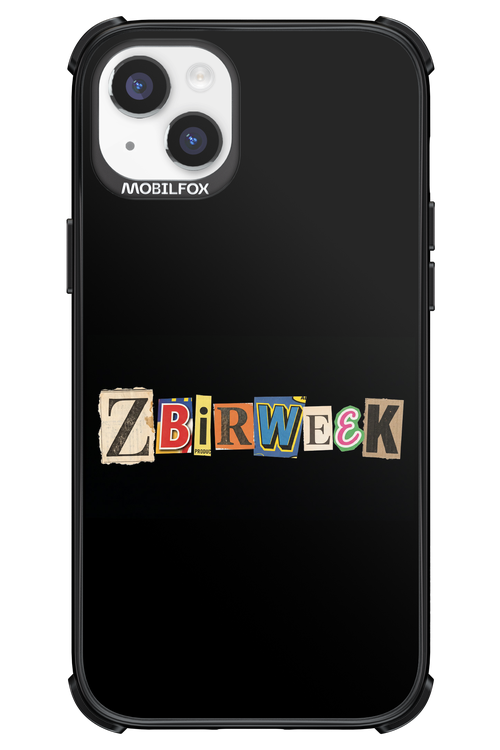 Zbirweek (black) 2.0 - Apple iPhone 14 Plus