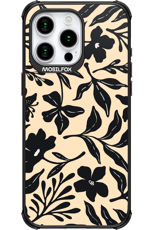 Black Flowers 2.0 - Apple iPhone 15 Pro Max