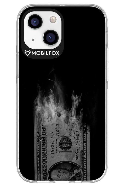 Money Burn B&W 2.0 - Apple iPhone 13 Mini
