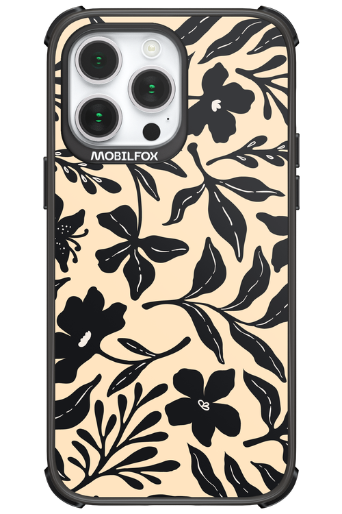 Black Flowers 2.0 - Apple iPhone 14 Pro Max