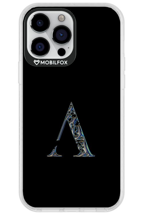 ⁠ ⁠Azteca A Chrome Logo - Apple iPhone 13 Pro Max