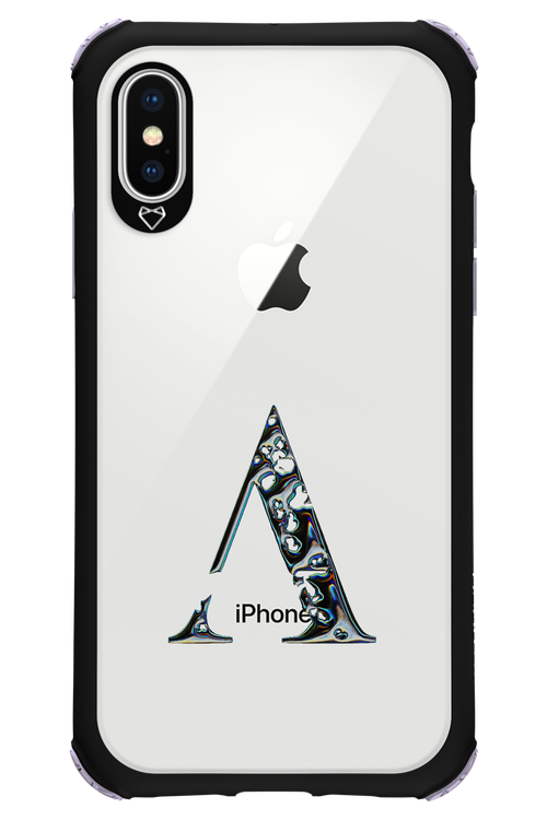 Azteca A Chrome Logo 2.0 - Apple iPhone XS