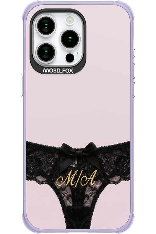Black Panties 2.0 - Apple iPhone 15 Pro Max