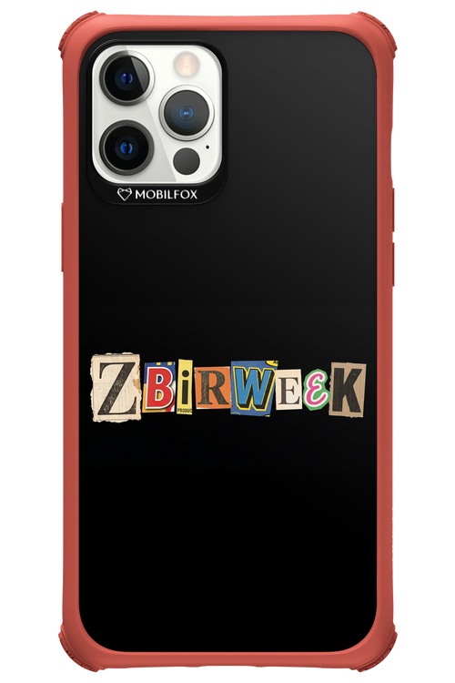 Zbirweek (black) 2.0 - Apple iPhone 12 Pro Max