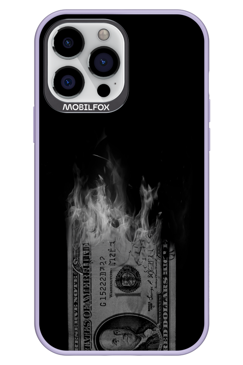 Money Burn B&W 2.0 - Apple iPhone 13 Pro Max