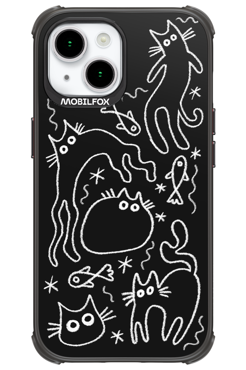 CHALK_CATS 2.0 - Apple iPhone 15