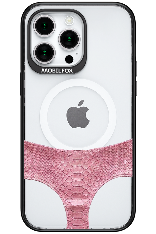 Snake Leather Panties Transparent 2.0 - Apple iPhone 15 Pro Max