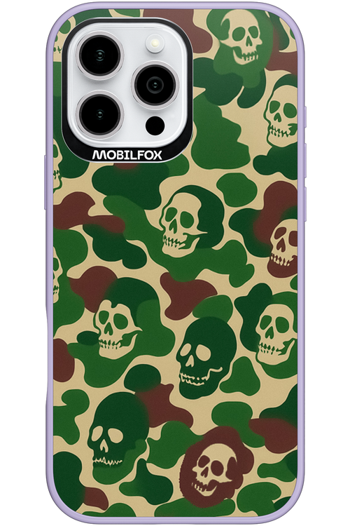 Camo Skull - Apple iPhone 16 Pro Max