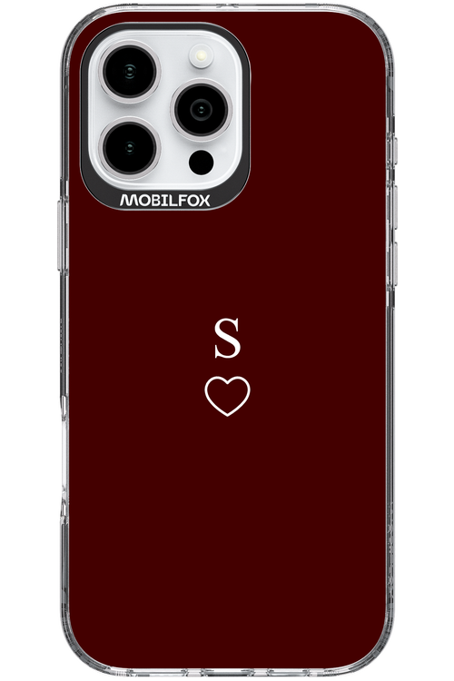 S Burgundia 2.0 - Apple iPhone 16 Pro Max