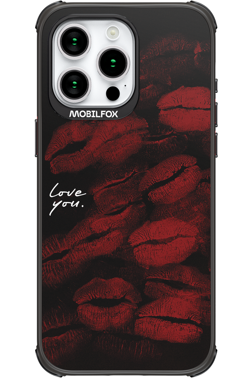 LOVE U BLACK 2.0 - Apple iPhone 15 Pro Max