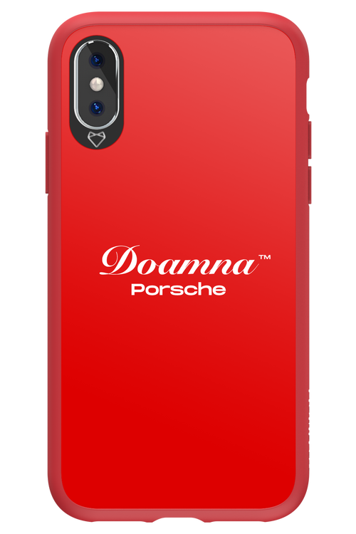 Doamna Porsche (red) - Apple iPhone X