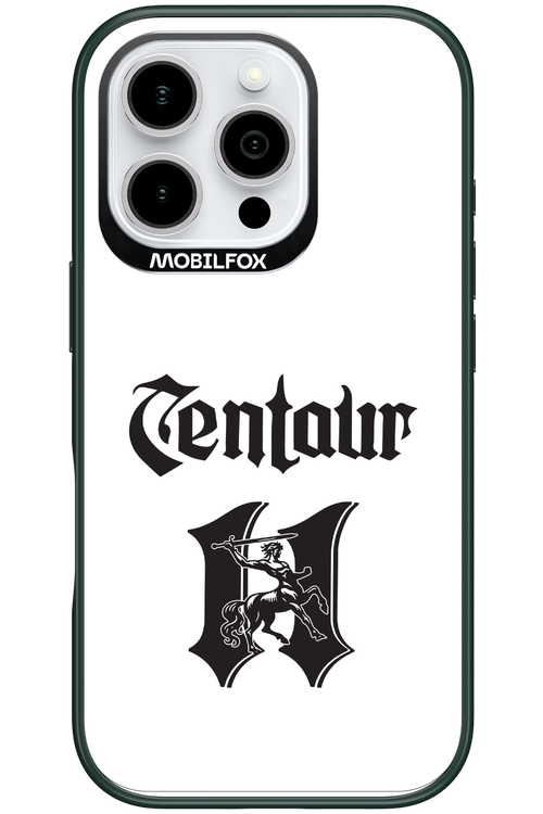 Centaur Logo White 2.0 - Apple iPhone 16 Pro