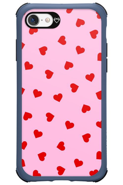 Sprinkle Heart Pink - Apple iPhone 7