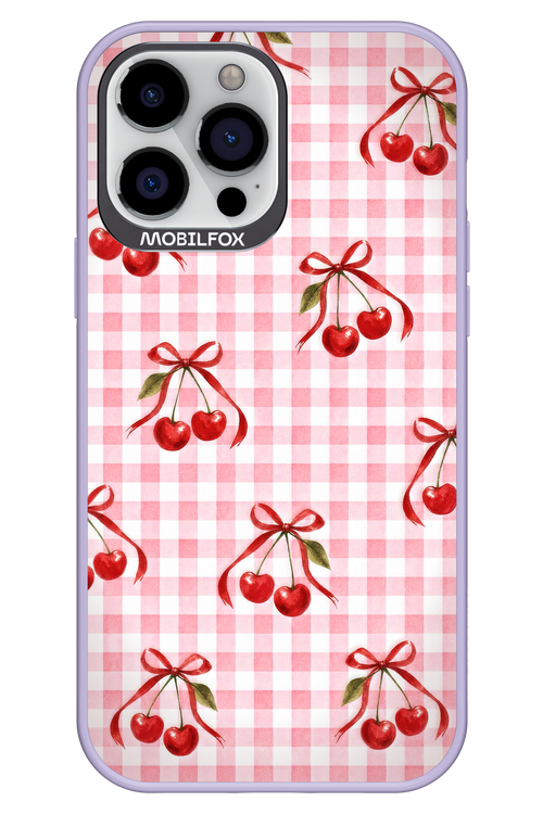 Pink Cherry Checked 2.0 - Apple iPhone 13 Pro Max