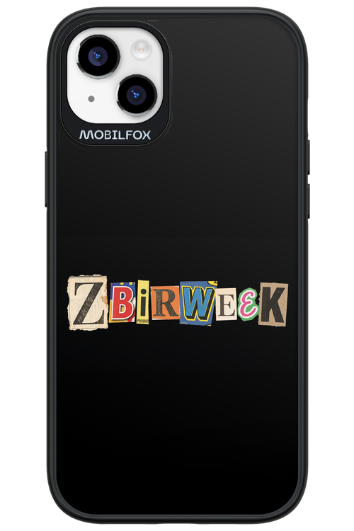 Zbirweek (black) 2.0 - Apple iPhone 14 Plus