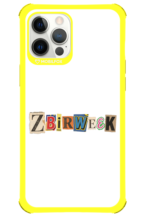 Zbirweek (white) 2.0 - Apple iPhone 12 Pro Max