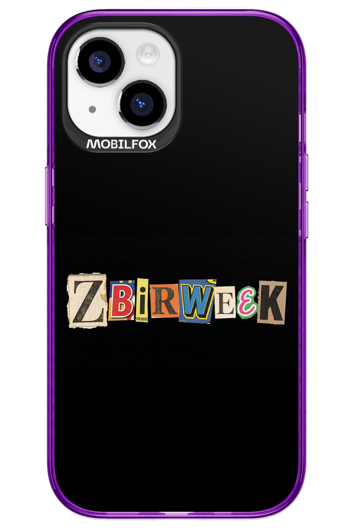Zbirweek (black) 2.0 - Apple iPhone 15
