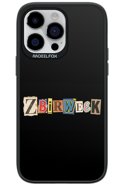 Zbirweek (black) 2.0 - Apple iPhone 14 Pro Max